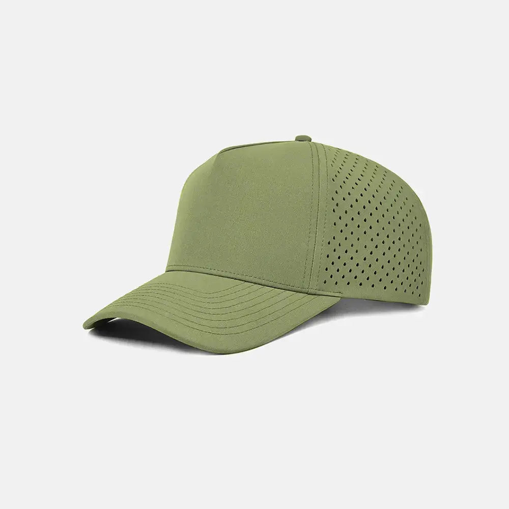 Disc Golf Perforated 5 Panel Performance Snapback Hat