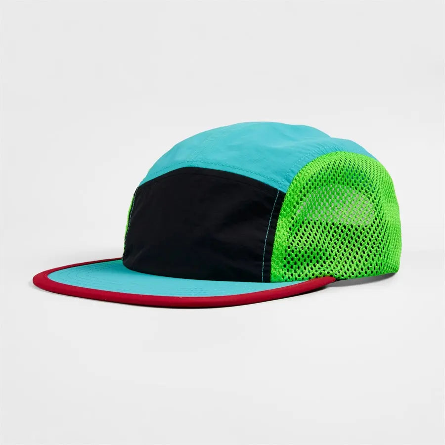 Water Repellent 5 Panel Nylon Mesh Hat