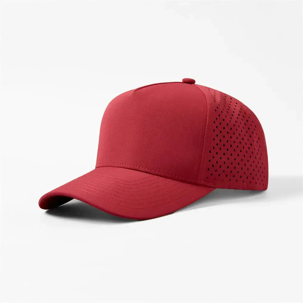 Disc Golf Perforated 5 Panel Performance Snapback Hat
