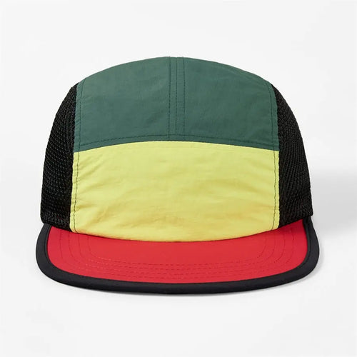 Disc Golf Water Repellent 5 Panel Nylon Mesh Hat