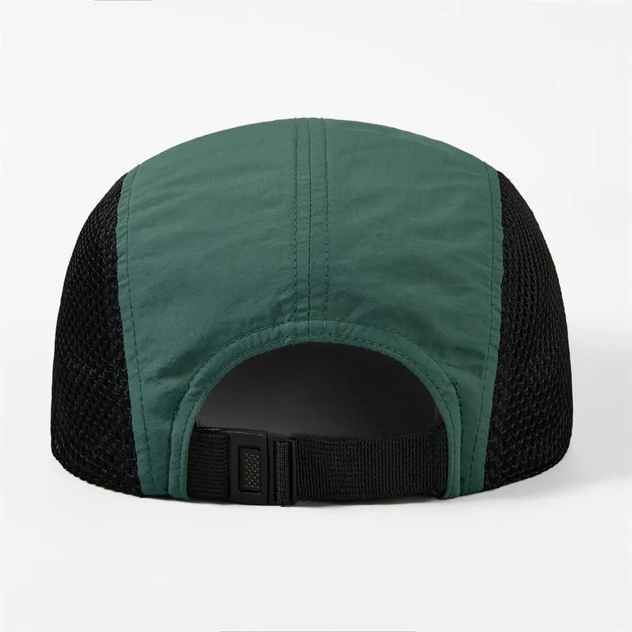 Disc Golf Water Repellent 5 Panel Nylon Mesh Hat